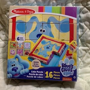 New Melissa & Doug 16pc Blue’s Clues puzzle